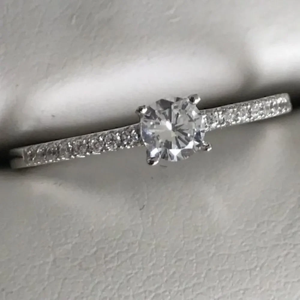 Eddie borgos 925‎ silver cz sparkling ring